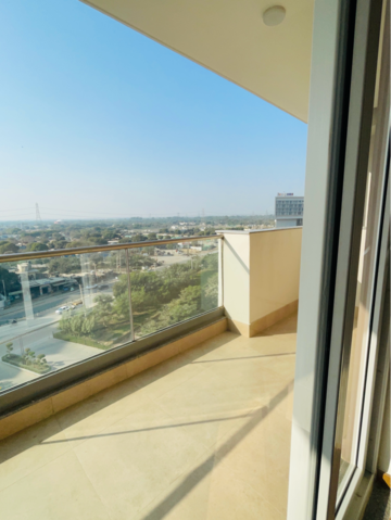 Balcony in 2 BHK Apartment at Tata La Vida Codename Gateway Select, Bajghera – for Rent