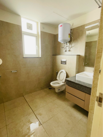 Bathroom in 2 BHK Apartment at Tata La Vida Codename Gateway Select, Bajghera – for Rent