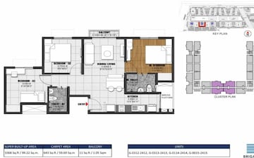 2.5 BHK Apartment For Sale in Meridian Park At The Prestige City, Sarjapur Road