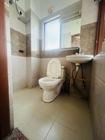 Bathroom in 1 BHK Builder Floor at Ansal Sushant Lok I, Sector 43 – for Rent