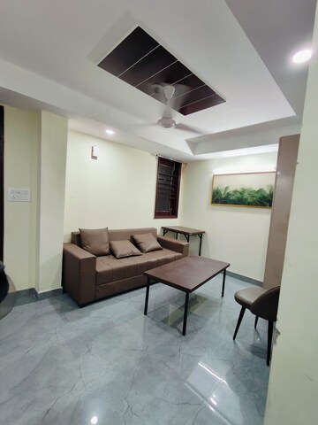 Master Bedroom in 1 BHK Builder Floor at Ansal Sushant Lok I, Sector 43 – for Rent