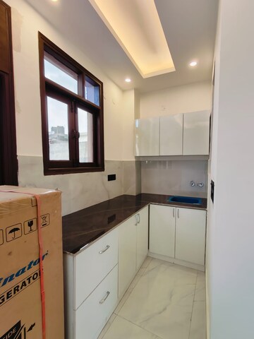 Kitchen in 1 BHK Builder Floor at Ansal Sushant Lok I, Sector 43 – for Rent