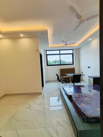 Bedroom in 1 BHK Builder Floor at Ansal Sushant Lok I, Sector 43 – for Rent