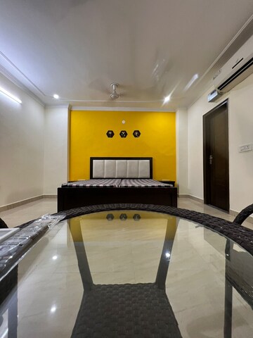 Kitchen in 1 RK Builder Floor at Ansal Sushant Lok I, Sector 43 – for Rent