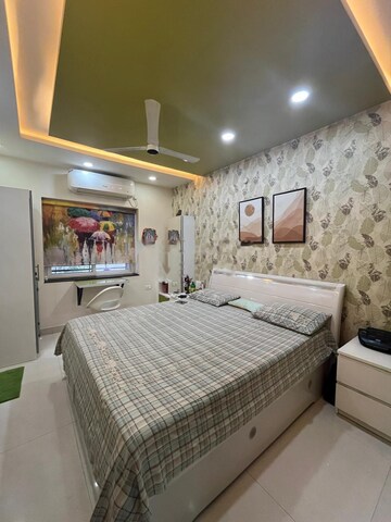 Bedroom in 3 BHK Apartment at Gangothri Nakshatra Pride, Narsingi – for Rent