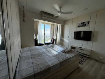 Master Bedroom in 3 BHK Apartment at Adani Group Western Heights, Andheri West – for Rent