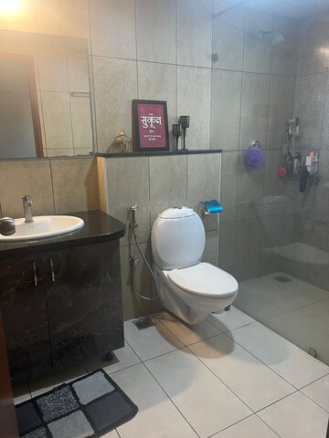 Bathroom in 3 BHK Apartment at Hongasandra – for Rent