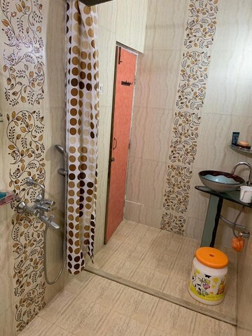 Bathroom in 4 BHK Penthouse at Balaji Garden CHS, Kopar Khairane – for Sale