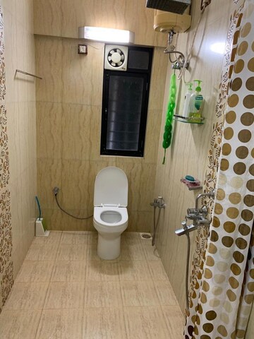 Bathroom in 4 BHK Penthouse at Balaji Garden CHS, Kopar Khairane – for Sale