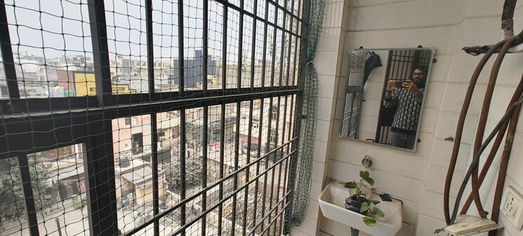 Balcony, uttam nagar 3 Bedroom 90 Sq.Yd. Apartment In Uttam Nagar Delhi 7991890