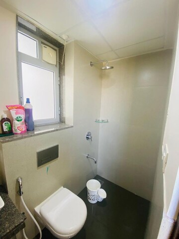 Bathroom in 2 BHK Apartment at Piramal Vaikunth, Balkum Pada – for Rent