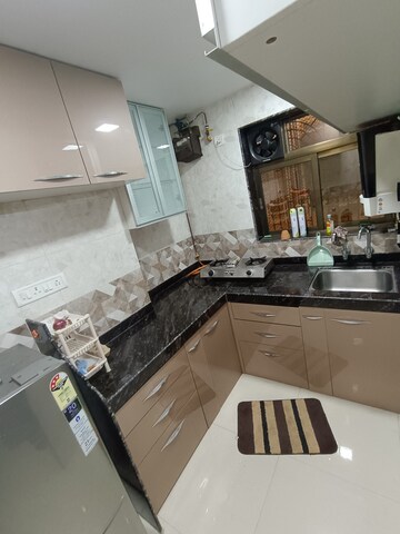 Kitchen in 1 BHK Apartment at Gokul Chs Nerul, Nerul – for Rent