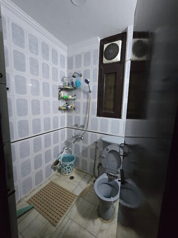 Bathroom in 2 BHK Builder Floor at Ansal Plaza Sector-23, Sector 23 – for Rent