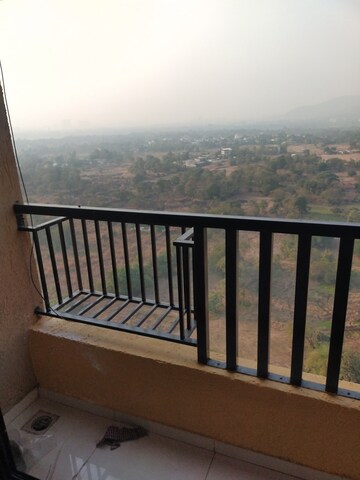 Balcony in 1 BHK Apartment at Raunak City Sector 4, Kalyan West – for Sale
