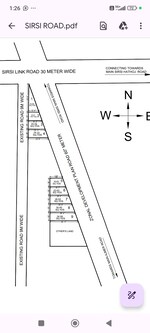 42 Sq.Yd. Retail Shop in Sirsi Road