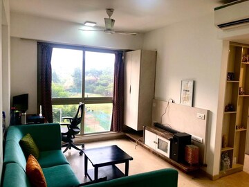 Living Room in 1 BHK Apartment at Hiranandani Zen Maple, Powai – for Rent