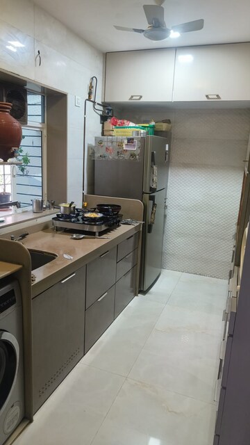 Kitchen in 1 BHK Apartment at Lodha Crown Quality Homes, Majiwada – for Sale