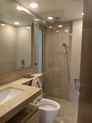 Bathroom in 2 BHK Apartment at Hiranandani Castle Rock, Powai – for Rent