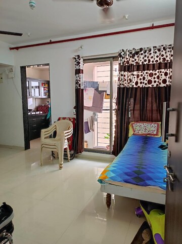 Bedroom in 2 BHK Apartment at Runwal Eirene, Balkum Pada – for Rent
