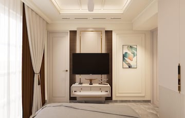 Building Lobby in 4 BHK Apartment at Brigade Valencia, Hosur Road – for Sale