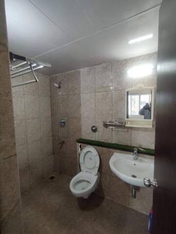 Bathroom in 3 BHK Apartment at Ajmera Nucleus, Electronic City Phase ii – for Rent