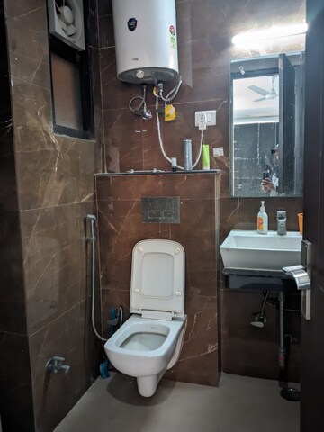 Bathroom in 2 BHK Builder Floor at Saket – for Rent