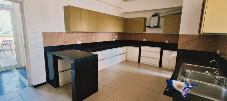 Kitchen, silverglades-the-ivy 5 Bedroom 7400 Sq.Ft. Penthouse In Sector 28 Gurgaon 7992583