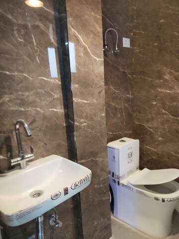 Bathroom in 2 BHK Builder Floor at Freedom Fighters Enclave – for Rent