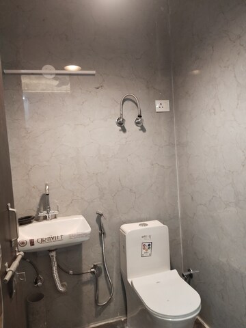 Bathroom in 2 BHK Builder Floor at Freedom Fighters Enclave – for Rent