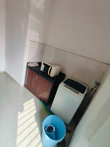 Kitchen in 2.5 BHK Apartment at Shree Satya Shankar Residency, Manpada – for Rent
