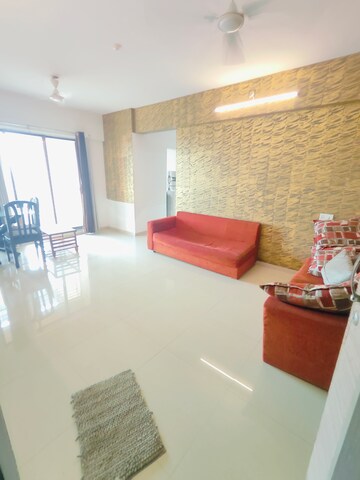 Living Room in 2.5 BHK Apartment at Shree Satya Shankar Residency, Manpada – for Rent