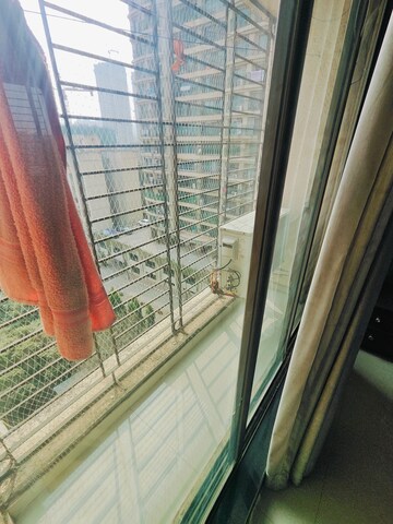 Balcony in 2.5 BHK Apartment at Shree Satya Shankar Residency, Manpada – for Rent