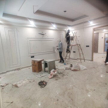 Living Room in 2 BHK Builder Floor at Chattarpur – for Sale