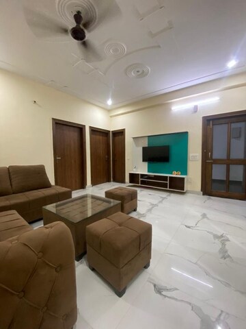 Living Room in 3 BHK Builder Floor at Vipul World Floors, Sector 48 – for Rent