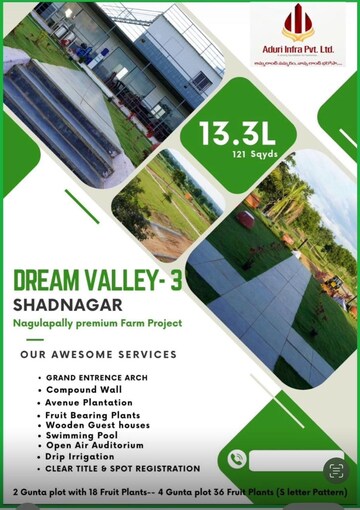  Plot – Exterior View View at Shadnagar - for Sale