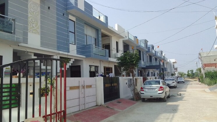 Exterior View, vj-dh-3 2.5 Bedroom 1080 Sq.Ft. Independent House In Kursi Road Lucknow 7992905