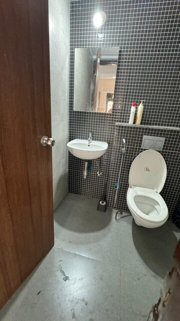 Bathroom in 2.5 BHK Apartment at Lodha Palava City, Dombivli East – for Rent