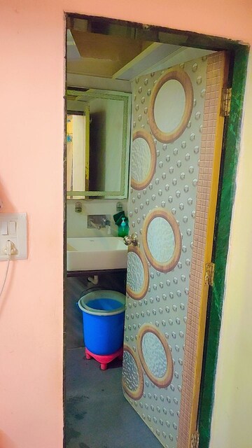 Bathroom in 2 BHK Apartment at Royal Palms Garden View, Goregaon East – for Rent