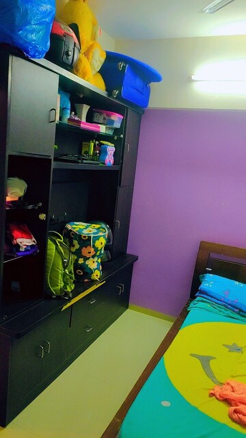 Bedroom in 2 BHK Apartment at Royal Palms Garden View, Goregaon East – for Rent