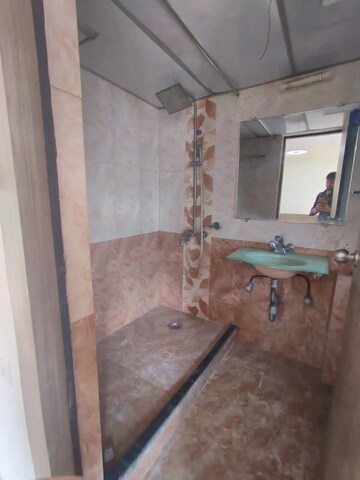 Bathroom in 2 BHK Apartment at Royal Palms, Goregaon East – for Rent