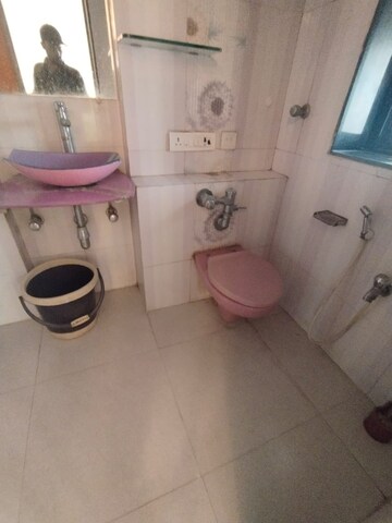 Bathroom in 2 BHK Apartment at Royal Palms, Goregaon East – for Rent