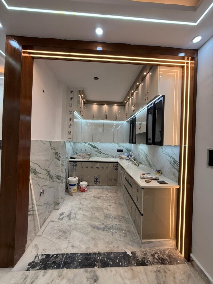 Kitchen, ks-complex 3 Bedroom 1600 Sq.Ft. Builder Floor In Sector 1 Vaishali Ghaziabad 7993575