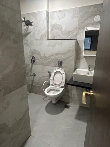 Bathroom in 2 BHK Apartment at Lodha Bel Air, Jogeshwari West – for Rent