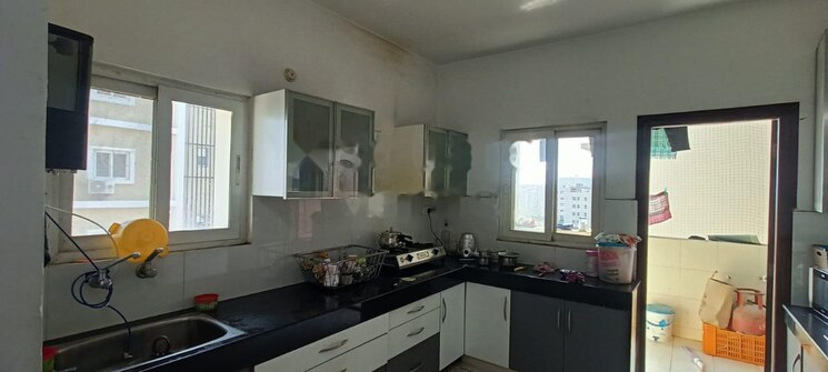 Kitchen, paramount-hill-county 3 Bedroom 1354 Sq.Ft. Apartment In Kondapur Hyderabad 7993647