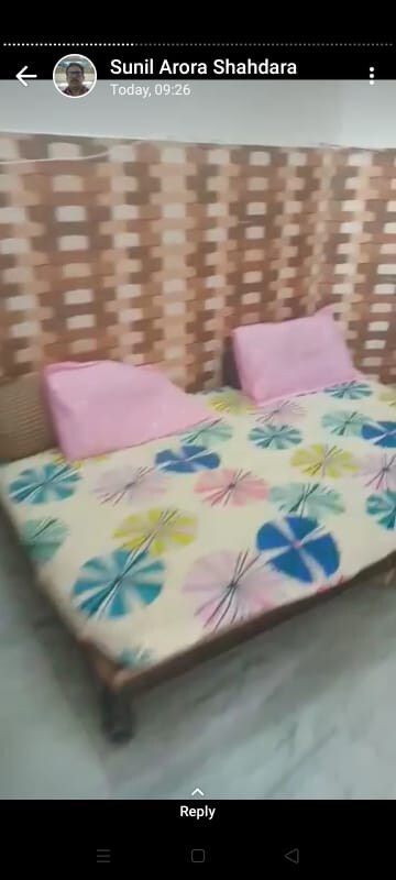 Master Bedroom in 2 BHK Builder Floor at Laxmi Nagar – for Rent