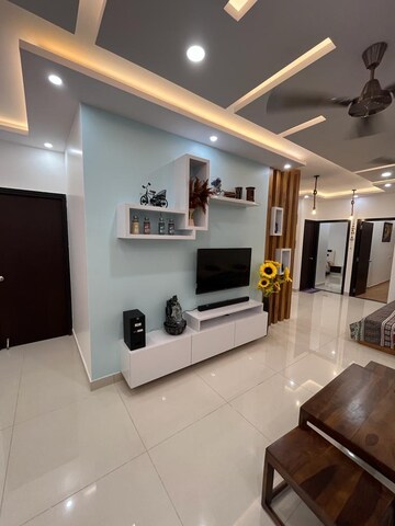 Living Room in 3 BHK Apartment at Brigade Meadows Plumeria, Kanakapura Road – for Sale