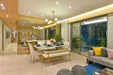 Living Room in 2 BHK Apartment at Mahindra Vista, Kandivali East – for Sale