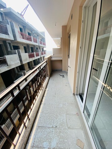 Balcony in 3 BHK Apartment at Sushma Valencia, Nagla Road – for Rent