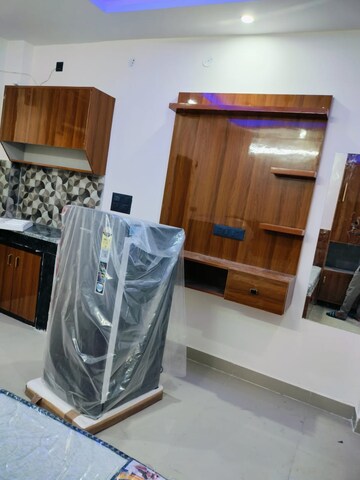 Living Room in Studio Builder Floor at DLF City Phase III, Sector 24 – for Rent