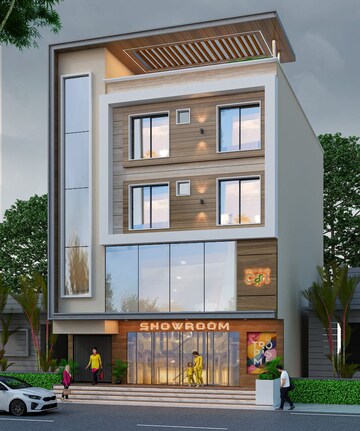  Office Space – Exterior View View at Yashoda Desire, Danish Nagar - for Rent